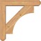 Ekena Millwork Westlake Craftsman Smooth Bracket w/ Offset Brace, Western Red Cedar, 5 1/2"W x 26"D x 26"H BKT0604X26X26WTL04SWR - alternate 3